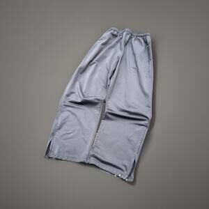 Badger Grey Baggy Sweatpants Size M Y2K Streetwear Athletic Vintage Relaxed Fit